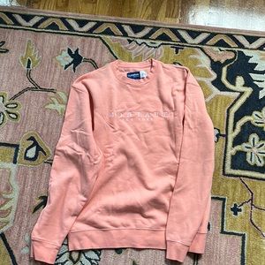 Cotton orange Montauk sweatshirt